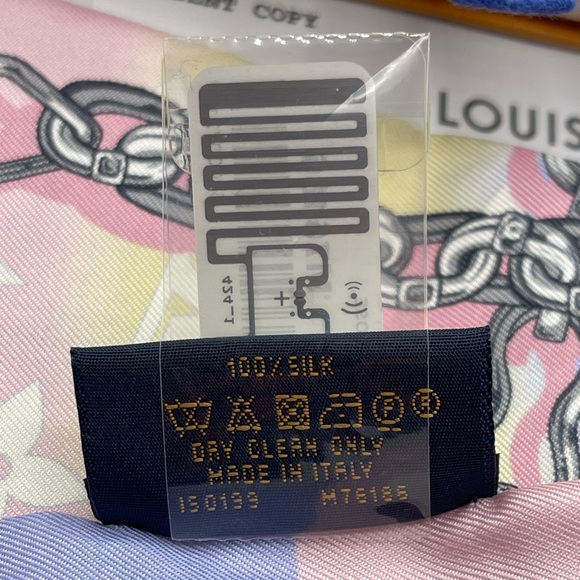 Louis Vuitton Escale Confidential Bandeau Neckerchief Scarf Wrap Twilly Chocker - Picture 8 of 14